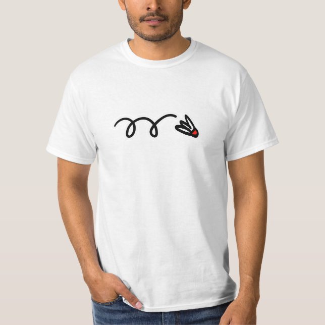 Camiseta de badminton (Frente)