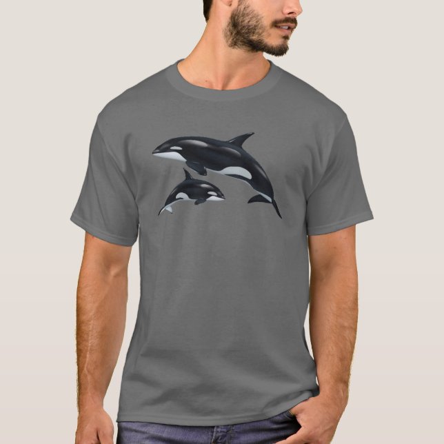 Camiseta de Baleia Assassina (Frente)