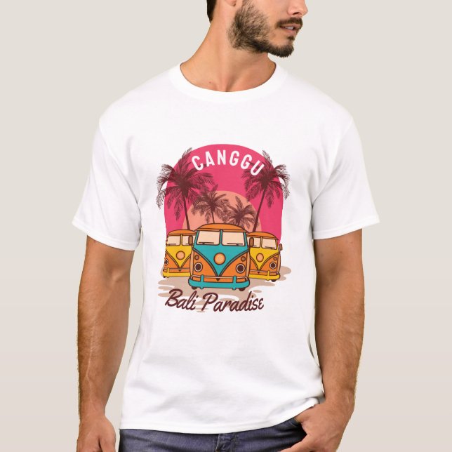 Camiseta de bali de surfe no verão da Aloha (Frente)