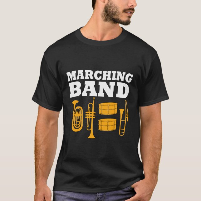 Camiseta de Banda marcial (Frente)