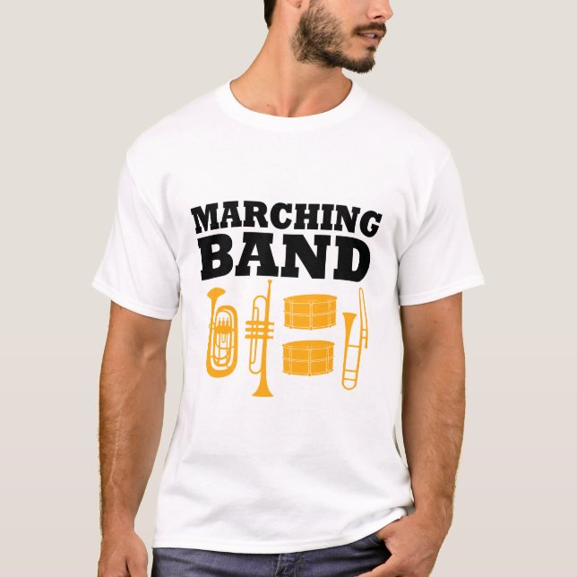 Camiseta de Banda marcial (Frente)