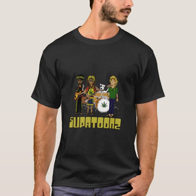 Camiseta de Banda Supatoonz (Frente)