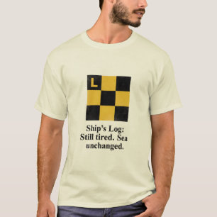 Camiseta de Bandeira de Sinalização Náutica L Pr