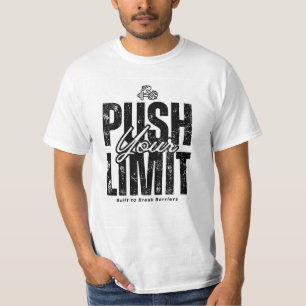 Camiseta de Barreiras Construída para Quebrar Barr