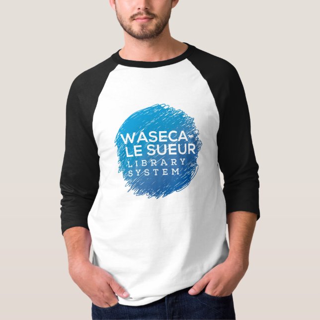 Camiseta de basebol Waseca-Le Sueur (Frente)