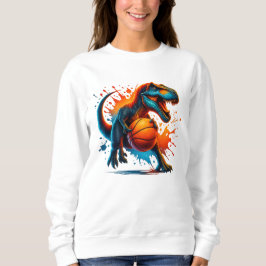 Camiseta de Basquete Dinossauro - Gráfico Desporti