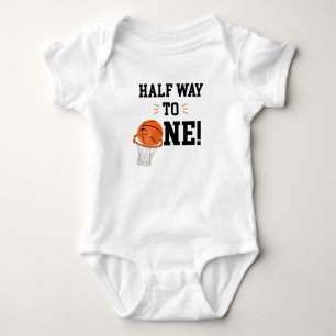 Camiseta de Basquete Meio Caminho para Um, Interva
