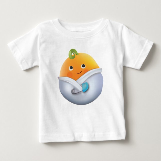 Camiseta de batata-bebê (Frente)