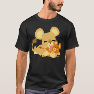 Camiseta de Bath do Bebê Lion