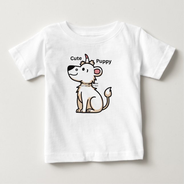 Camiseta de Bebê (Frente)