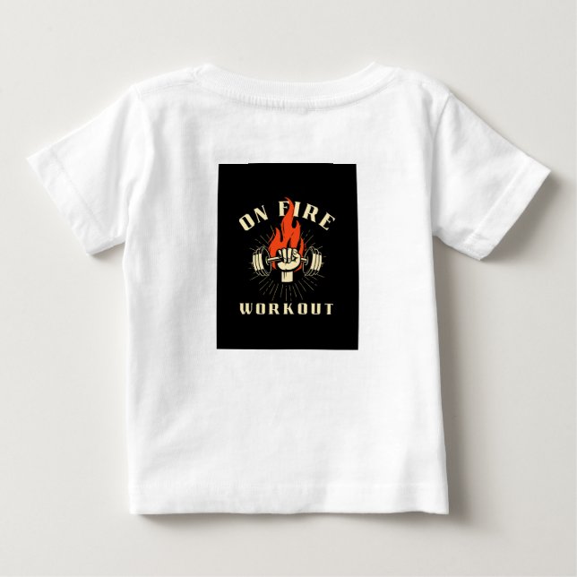 camiseta de bebê (Verso)