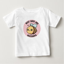 Camiseta de Bebê Abelha Fofa – Abelha Kawaii