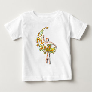 Camiseta de Bebê Bailarina