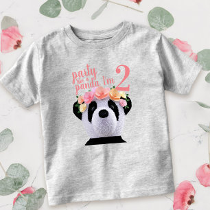 Camiseta de Bebê Bela Idade de Aniversário do Pa