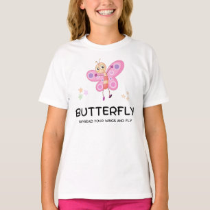 Camiseta de bebê Borboleta