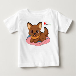 Camiseta de Bebê Cachorrinho