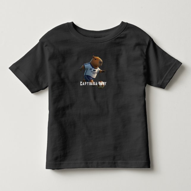 Camiseta de bebê Capybara (Frente)