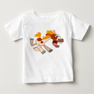 Camiseta de Bebê-Cartoon Livremente