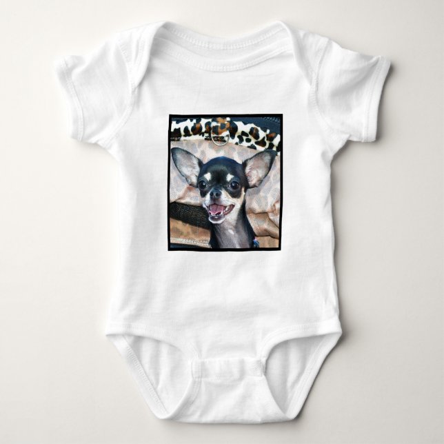 camiseta de bebê Chihuahua (Frente)