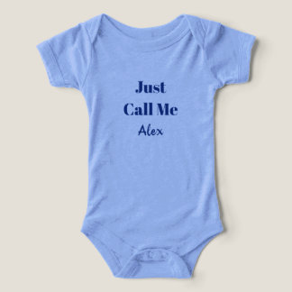 Camiseta de Bebê com Texto Personalizado Presente
