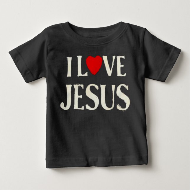 Camiseta de Bebê Cristã (Frente)