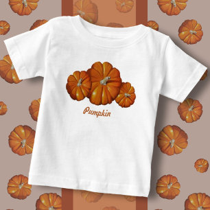 Camiseta de Bebê da Abóbora