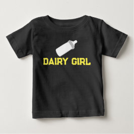 Camiseta de bebé “Dairy Girl”