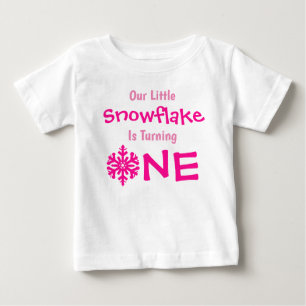 Camiseta de Bebê de 1º Aniversário Pequena Bolinha