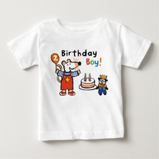 Camiseta de Bebê de 2 Anos de Aniversário Maisy