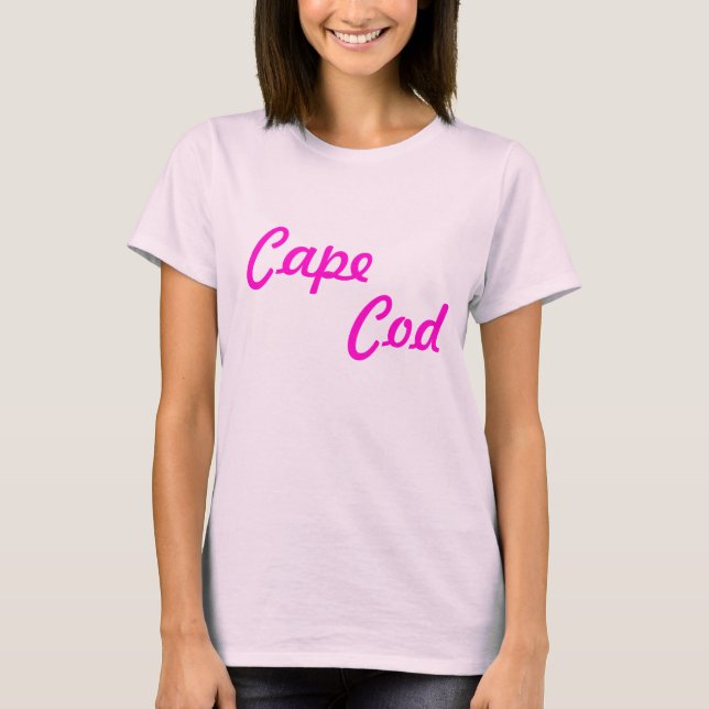Camiseta De Bebê De Cabo Cod Damas (Frente)