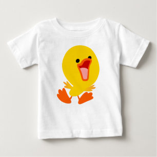 Camiseta de Bebê de Cartoon Joyous Bonito