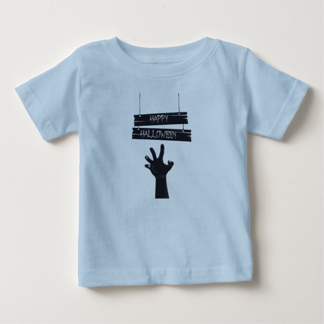 Camiseta de Bebê de Halloween (Frente)