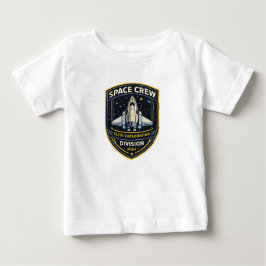 Camiseta de Bebê Divisão de Exploração da Tripulaç