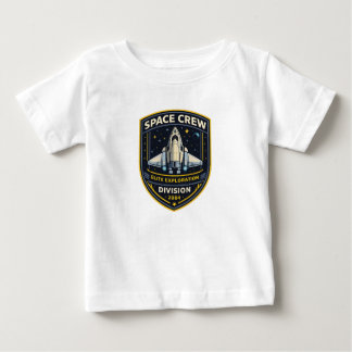 Camiseta de Bebê Divisão de Exploração da Tripulaç