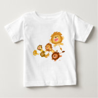 Camiseta de Bebê do Desfile dos Leões