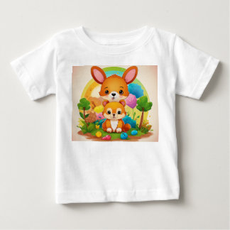 camiseta de bebê: Edição Amigos da Natureza