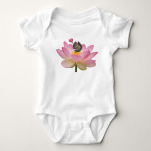 Camiseta de Bebê Esquilo Hipster Adoravelmente Doc