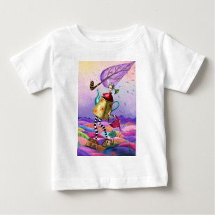 Camiseta de Bebê Fantasia Colorida