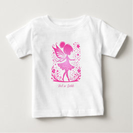 Camiseta de Bebê Floral Pequena