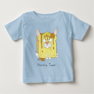 Camiseta de Bebê Frenchie Toast French Bulldog Kid