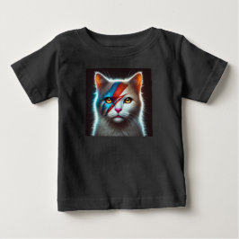 Camiseta de bebê gato legal!