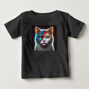 Camiseta de bebê gato legal!