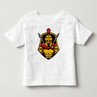 Camiseta de Bebê Guerreiro Espartano