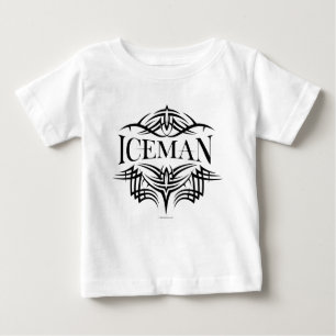 Camiseta de Bebê - Homem de Hóquei Tribal (simpl