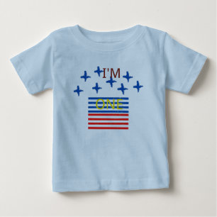 Camiseta de Bebê I'm Pluse One
