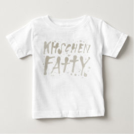 Camiseta de Bebê Kitschen Fatty Greasy Logo