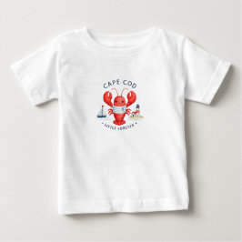 Camiseta de Bebê Lagosta Fofa de Cape Cod | Cape C