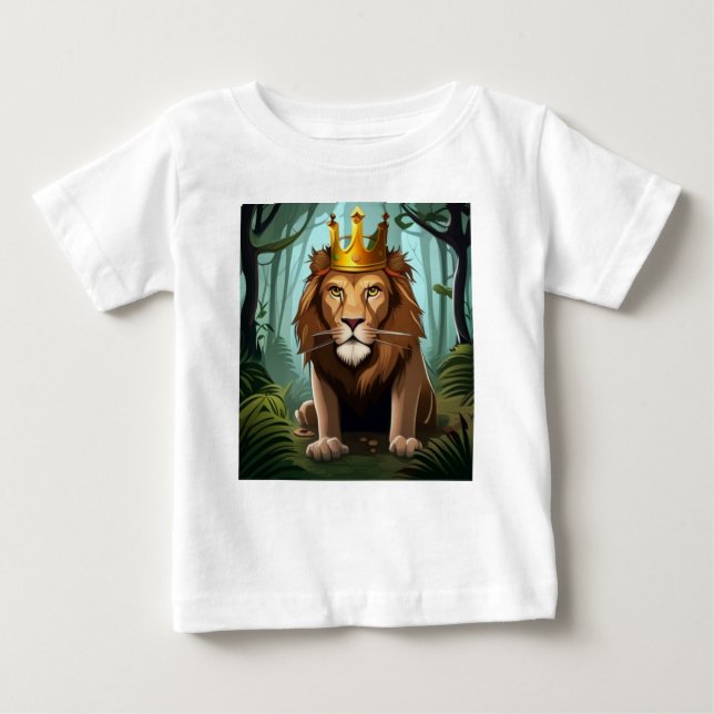 Camiseta de bebê Lion King (Frente)