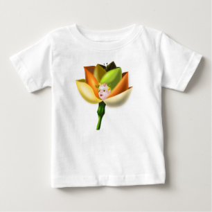 Camiseta de Bebê Menina Florzinha - Personalizável