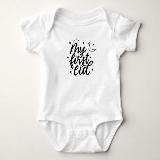 Camiseta de bebê Meu Primeiro Eid - roupa de celeb
